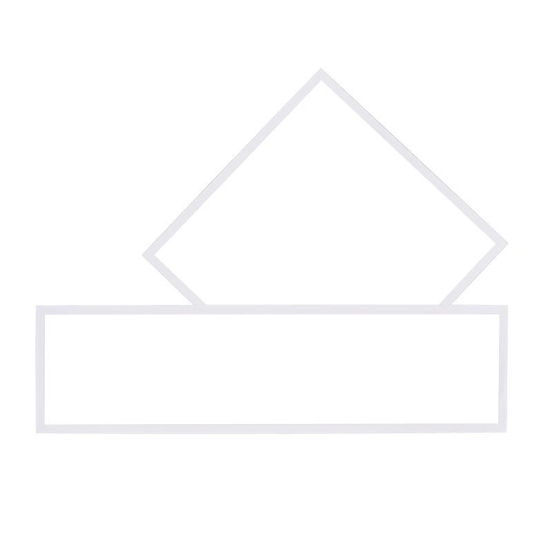 Интеллибонд умная панель 40 Вт светодиодная подсветка 120x30 2x4 Светодиодная потолочная панель освещение для офиса коммерческое Панельное освещение