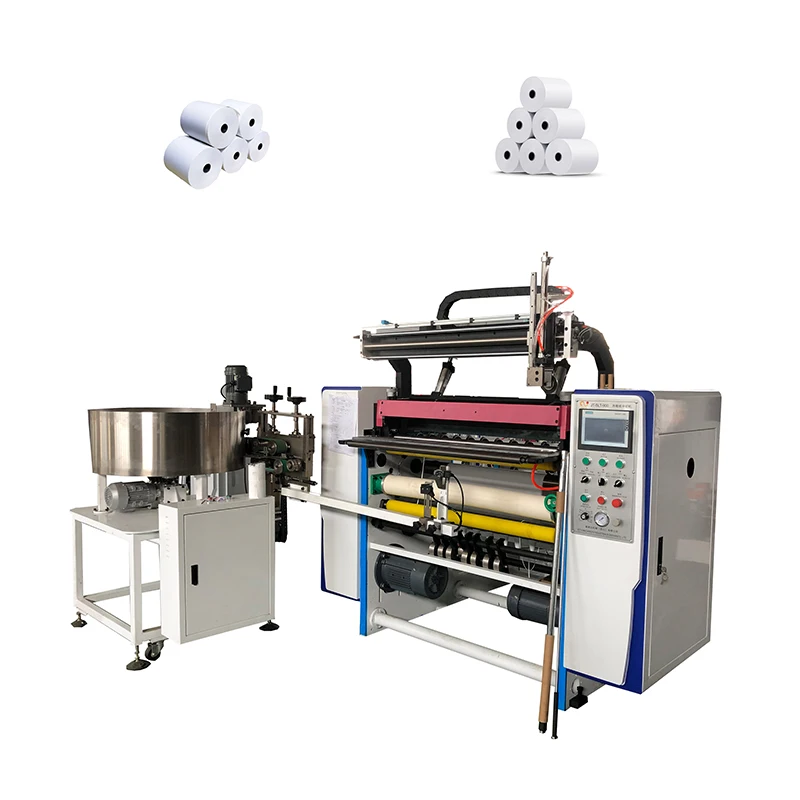 JT-AUX-900 Semi Automatic Thermal Paper Roll Production Line