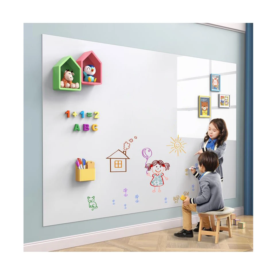 Premium Quality Flexible Iron Back Dry Erase Magnetic Whiteboard Poster For Home Office School Wall