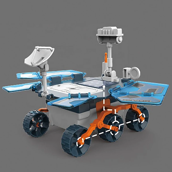 Новинка 2022 обучающая пластиковая сборная машинка «Наука STEM» «сделай сам» 2 в 1 Миниатюрная игрушка на солнечной батарее для студентов