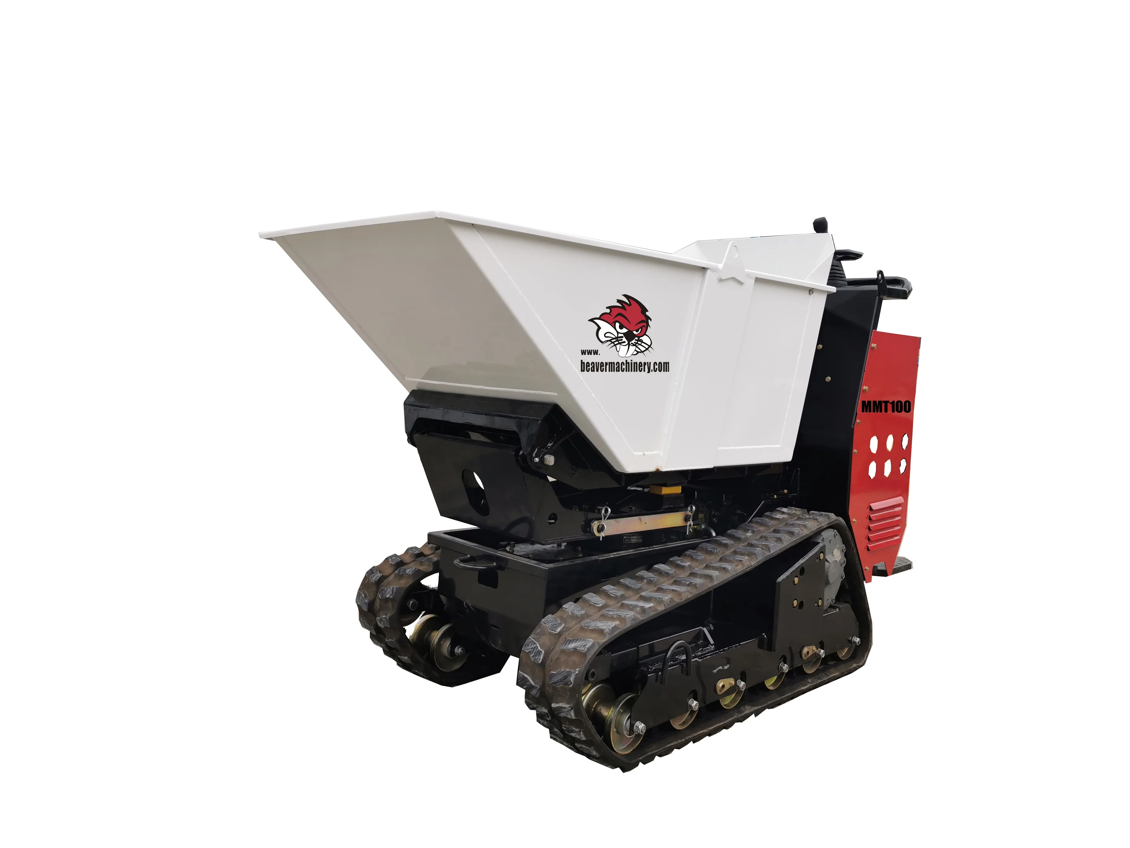 Powerful EPA Engine Rubber Track Mini Transport/Mini Dumper