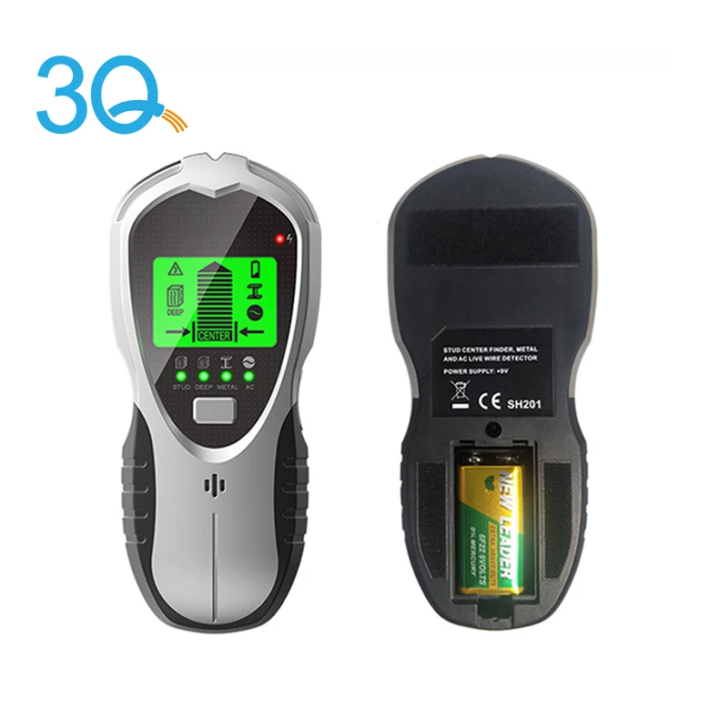 3Q Top 10 Stud Finder Detect Wood/metal/AC wire live Wall Scanner Metal Detector