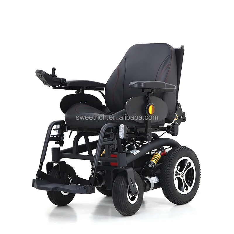 Most popular type  second hand off road light power electric electronic wheelchair for the elderly