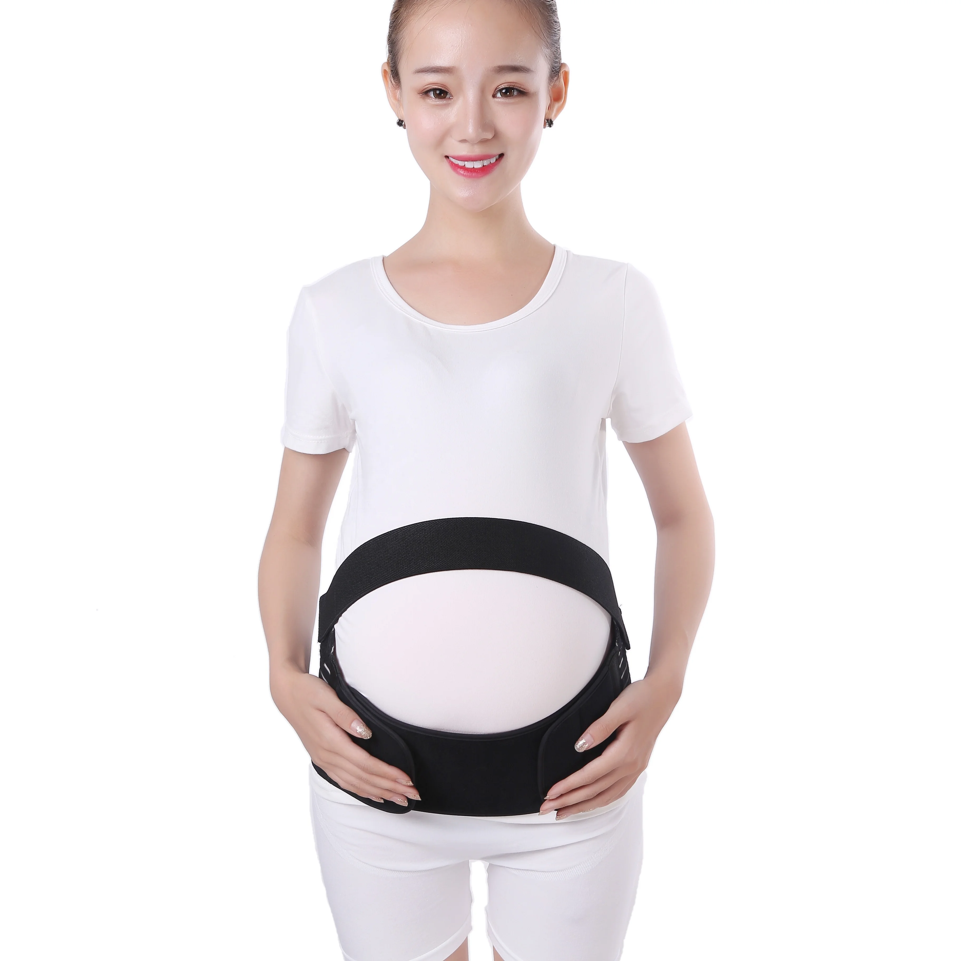Classic Design Breathable Elastic Maternity Belly Band Brace Breathable Back Relieve Pregnancy Support Maternity Belt