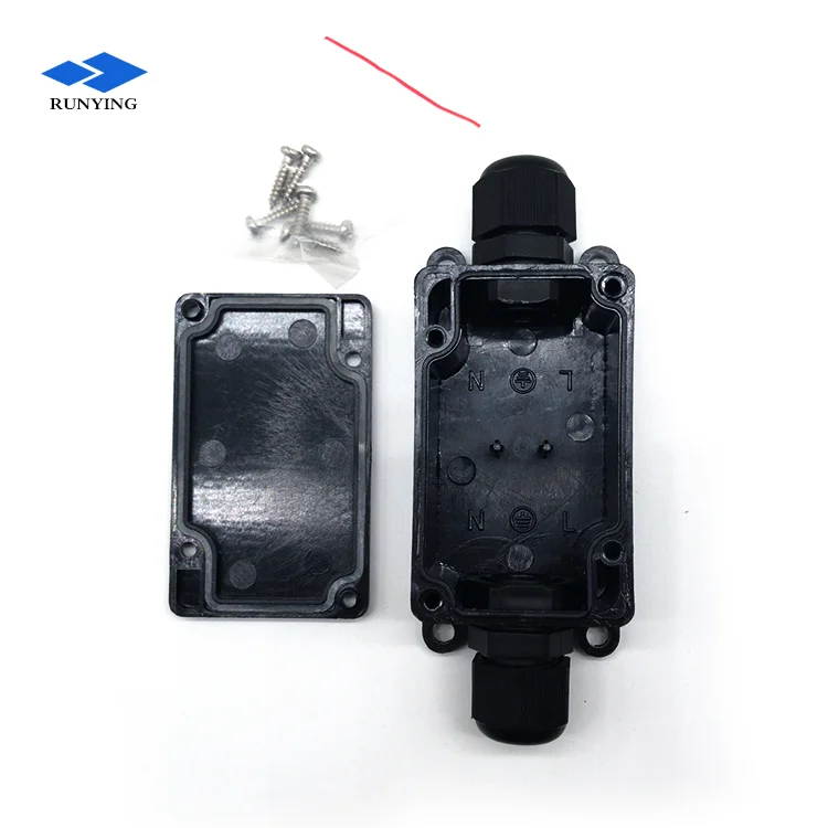 Industrial IP65 Waterproof terminal box commercial lighting electrical tri-proof box wire cable used plastic junction box