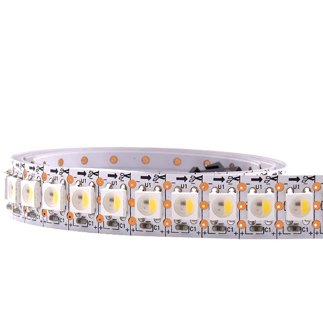 2 Years Warrant Addressable Digital Color 144leds SK6812 WS2811 SMD5050 RGB RGBW Smart LED Strips Light