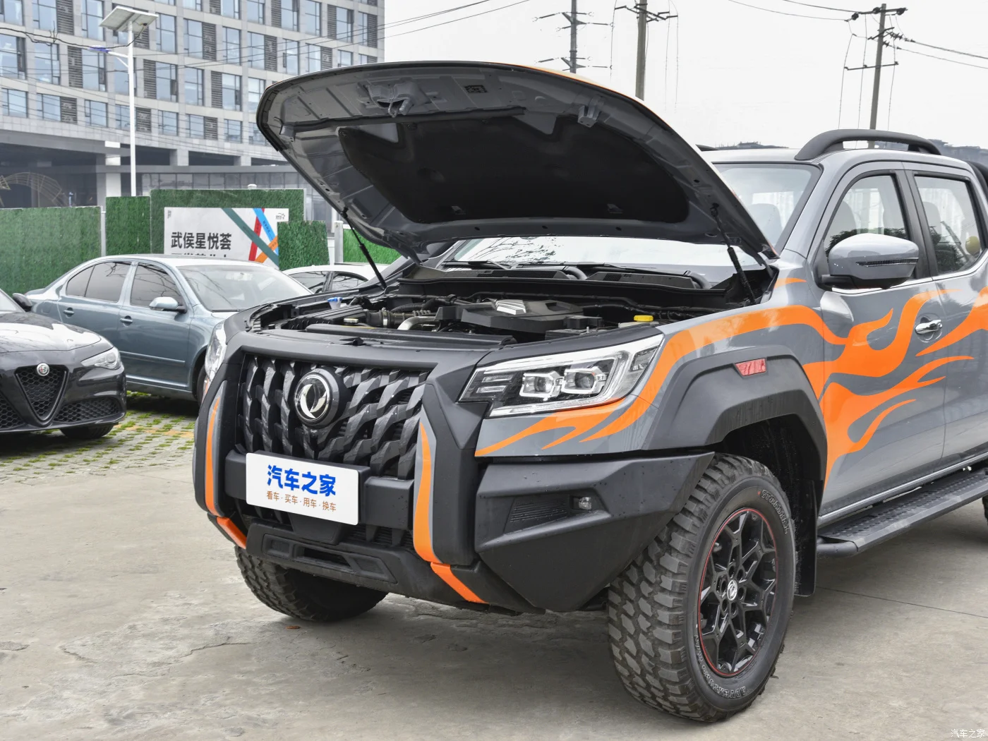 Factory Price Dongfeng Rich 7 Pickup 4*4 Truck New Cars Trucks Pickup Petrol Cars Pickup Truck diesel