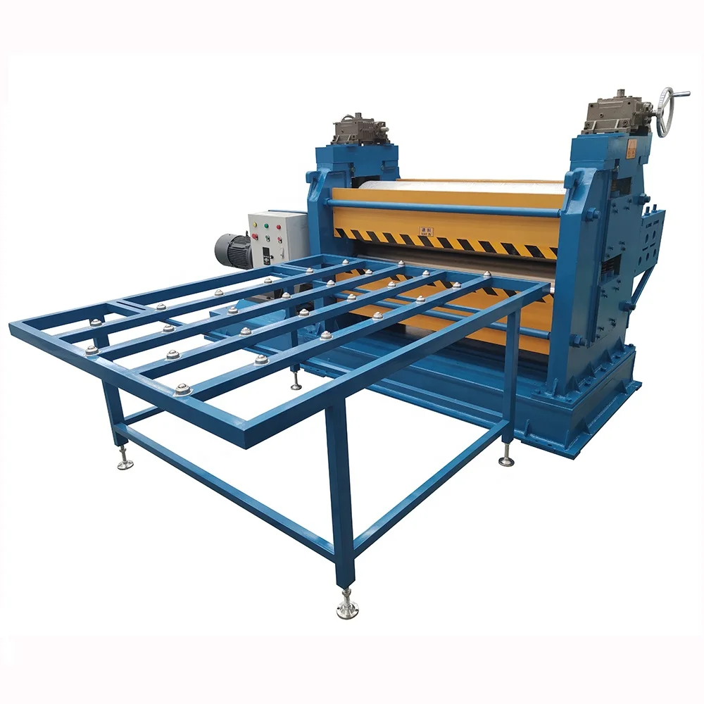 Aluminum plate wood grain embossing machine one side embossing machine Wood Roller