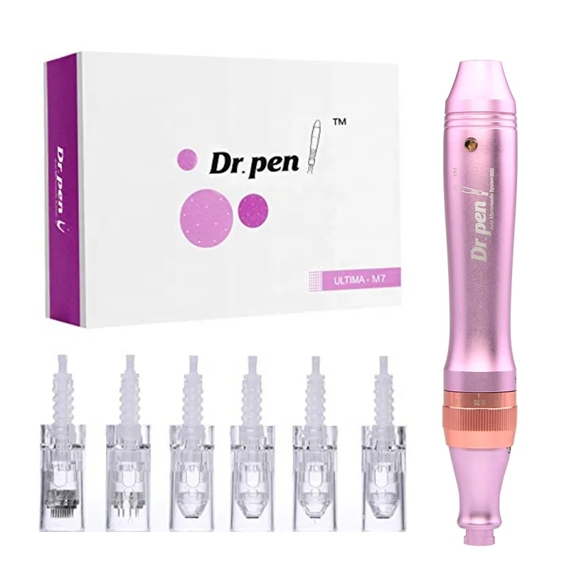 Korea Wrinkle Remover Feature Wired/Wireless Electric Derma Pen Dr Pen M7 Auto Microneedle System Adjustable Needle 0.25mm-2.5mm