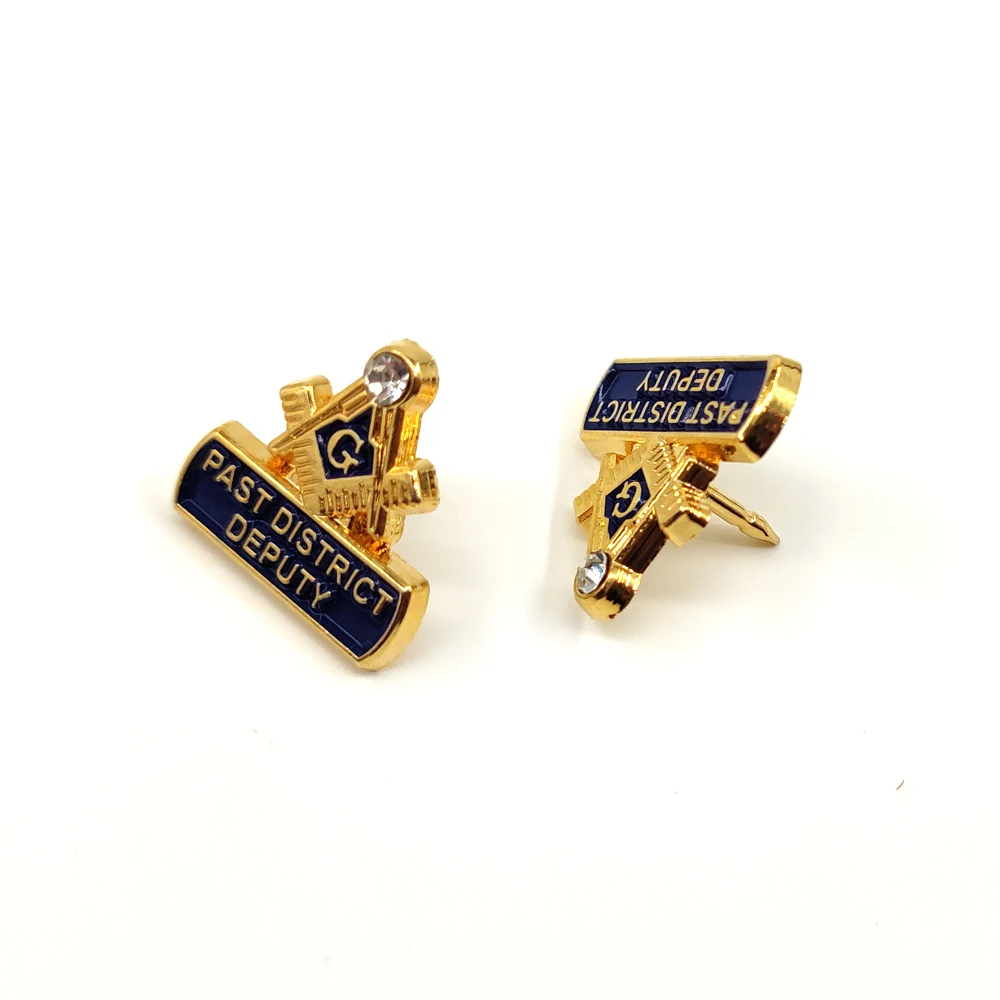 Заводская поставка Шпилька мазон года масонская регалия с пользовательской биркой индивидуальные Броши масонские