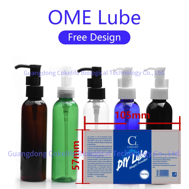 CokeLife OEM 510k Personal Silicone Oil Sex Lubricant Silicone Based Gel Long Time Lubrication Formula for Sex Life
