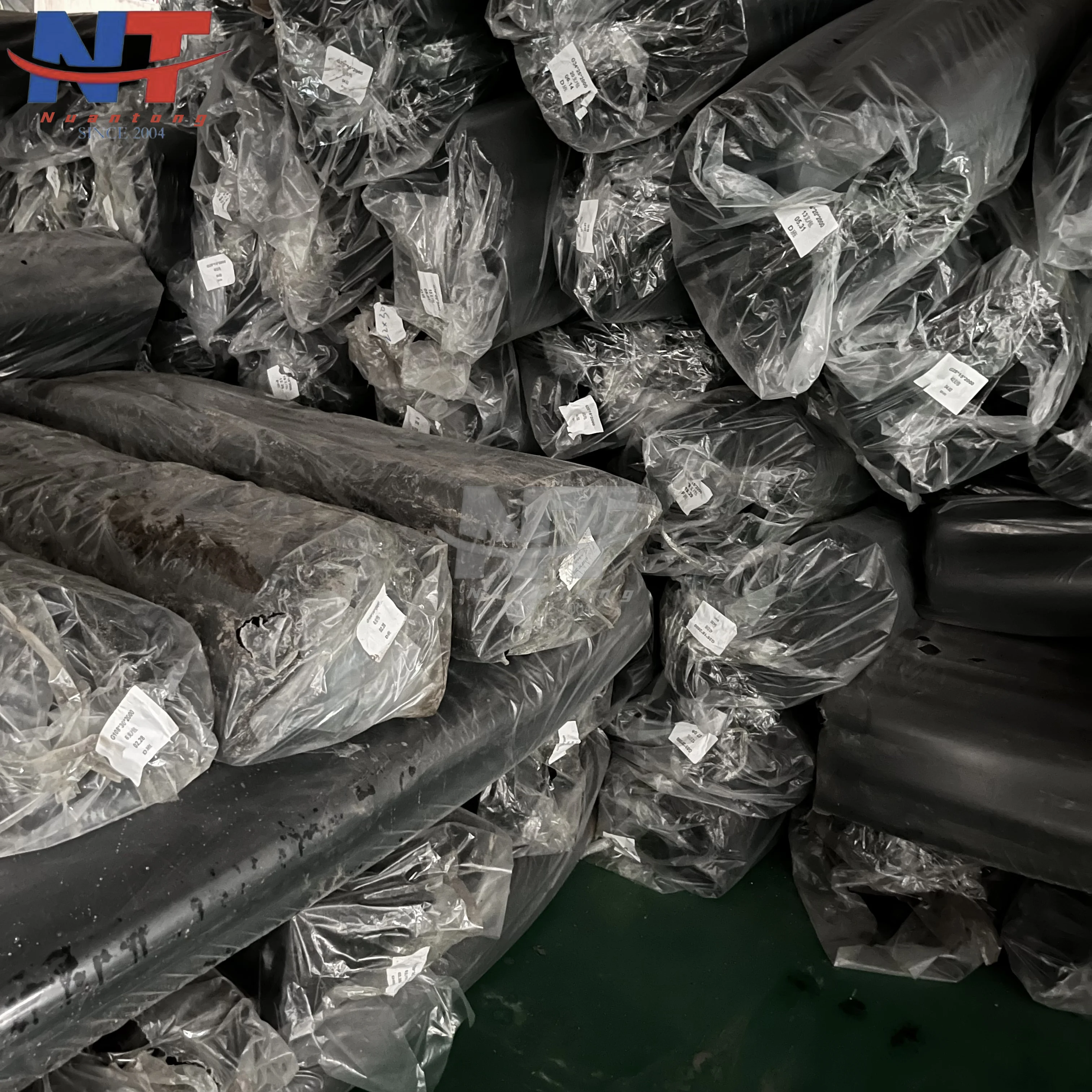 9mm 1 inch black rubber foam insulation tube/pipe