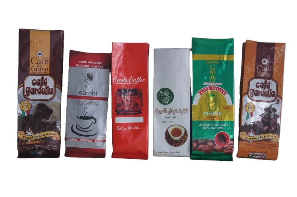 Custom Resealable Zipper Lock Stand up Pouch Coffee Snack Kraft Paper Tea Bag Packaging Bag for Food