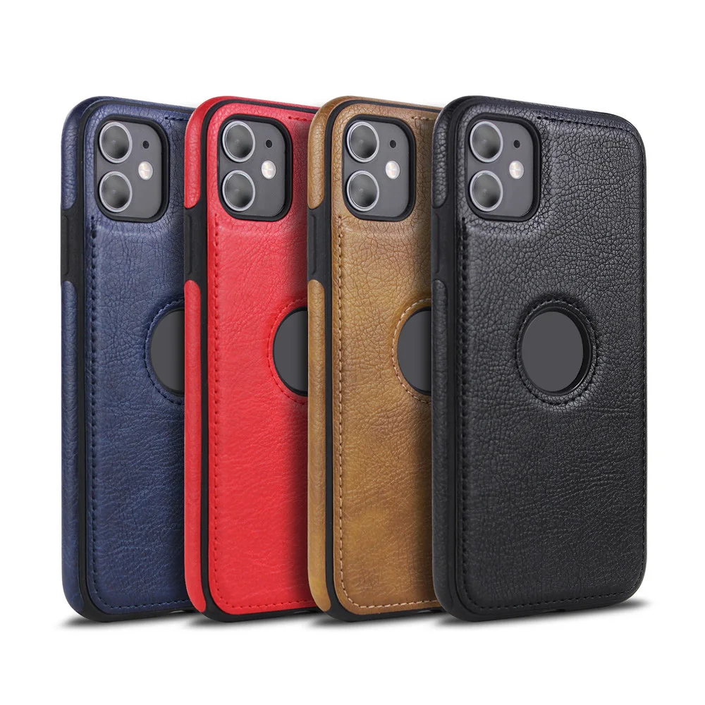 Slim PU Leather Case for iPhone 12 11Pro XS Max XR Ultra Thin Phone Case Cover For iphone 13 X 8 7 Plus 6 Case Coque Fundas Capa
