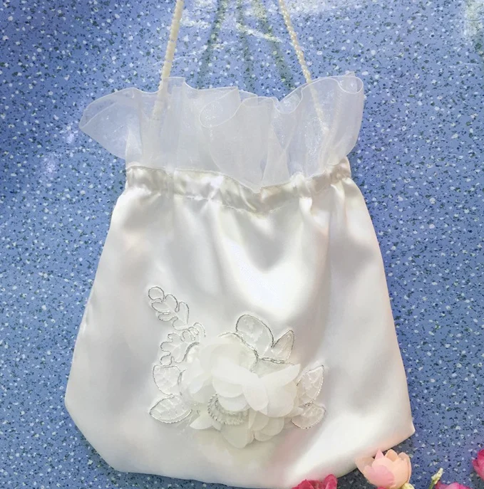 Свадебные принадлежности в западном стиле, свадебная Цветочная сумка для невесты