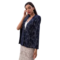 NJ188-1 fall women clothes lace Sequins work Cape modern coats for women