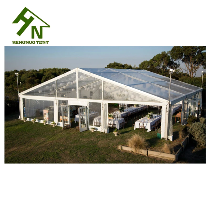 20 meter x 40 meter Clear Span Waterproof Restaurant Dining marquee tent for events