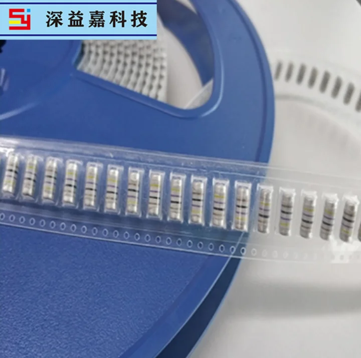  SHENYIJIA-TECH производитель высоковольтных металлических пленочных фиксированных резисторов 1/8 Вт 1/4 1/2 1 2 3 0.1% 1% допустимые компоненты