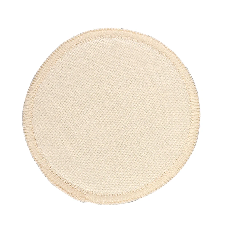 Zero Waste 8cm Round Linen Facial Cleansing Pads Organic Laundry Bag Reusable Hemp Face Makeup Remover