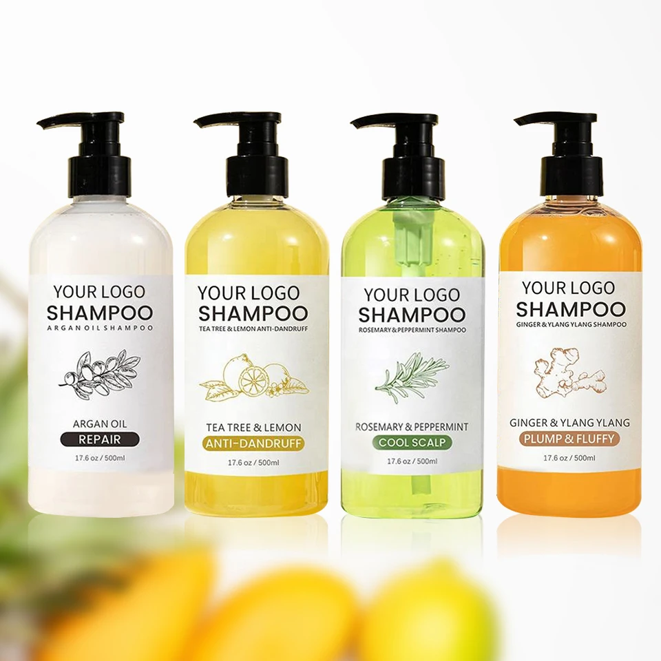 Best Rosemary Peppermint Tea Tree Lemon Ginger Ylang Apple Cider Argan Sulfate Free Oil Control Clarifying Anti Dandruff Shampoo