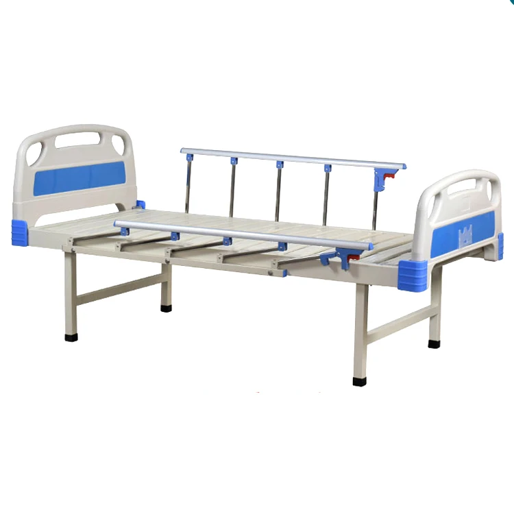 Factory wholesale ABS manual  nursing bed one-function medical bed elderly patient hospital bed
