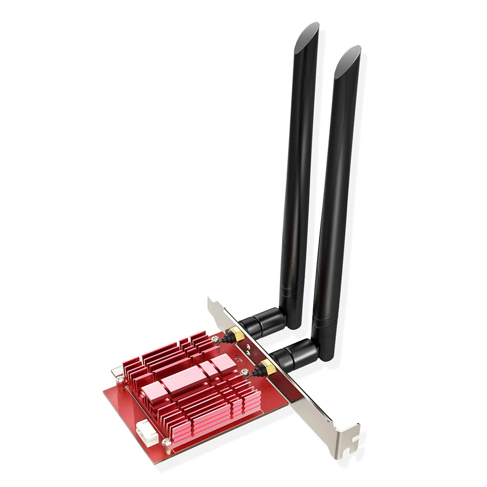 
Amazon Top Selling 3000Mbps WiFi 6 AX200 Mini PCIe Card Compatible with PCIe x1/x16 Slot 