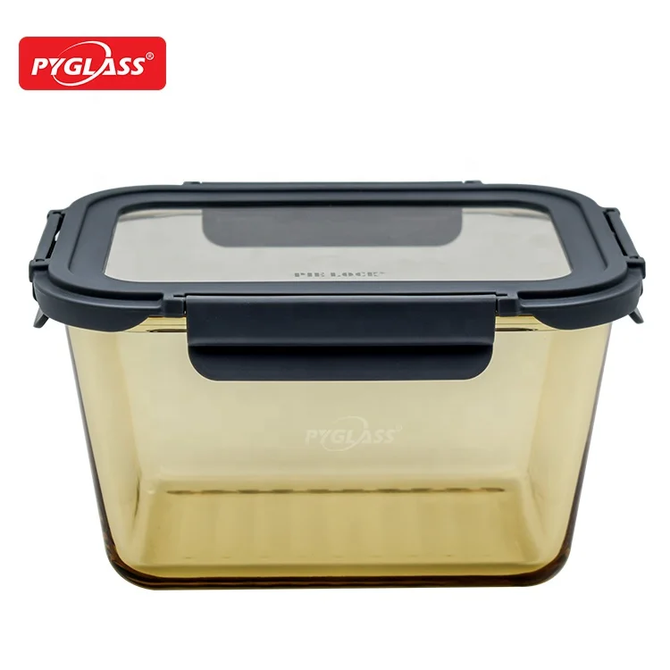 Stylish Amber glass  for Food Storage