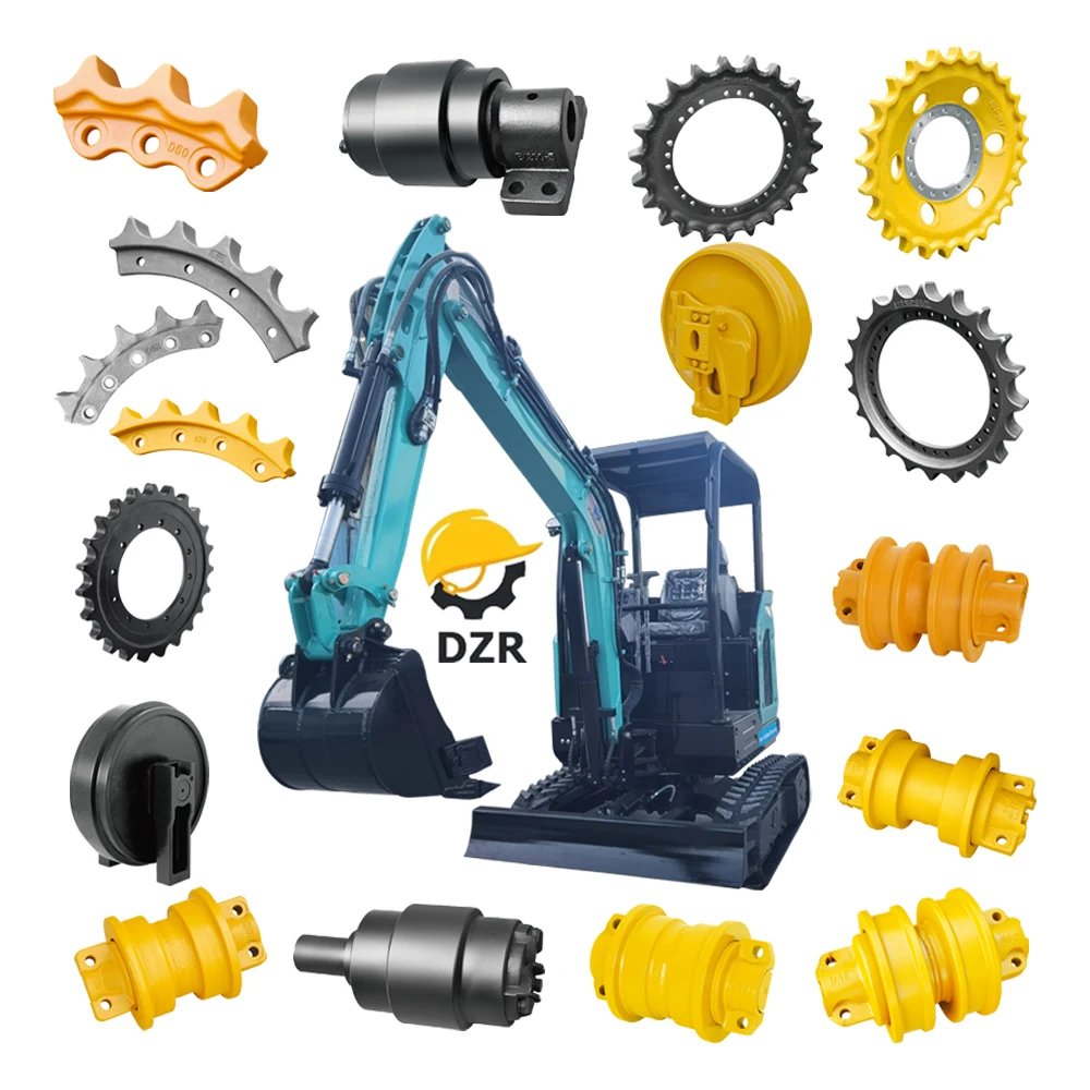 Excavator Hydraulic Spare Parts MS180 Bottom Roller Lower 941781/941387 Undercarriage Track Roller E180/E240 Model E180/E240