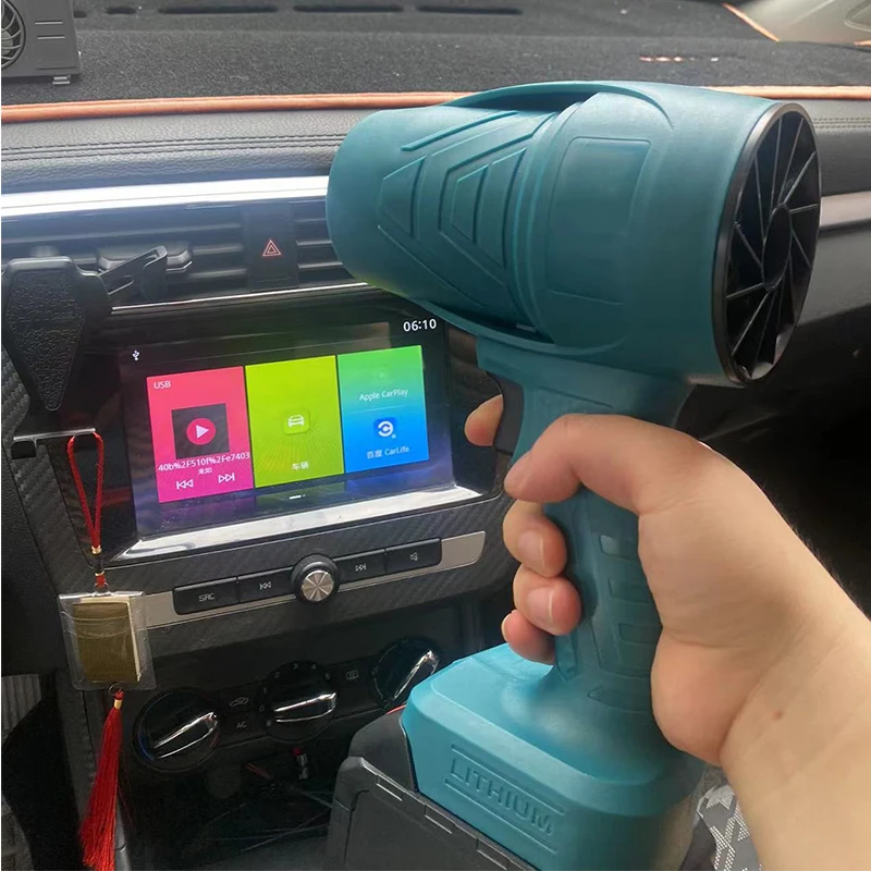 Mini Electric Air Duster 65000RPM Compressed Air Blower Adjustable Speed Rechargeable Turb Jet Blower Car Dryer for car cleaning