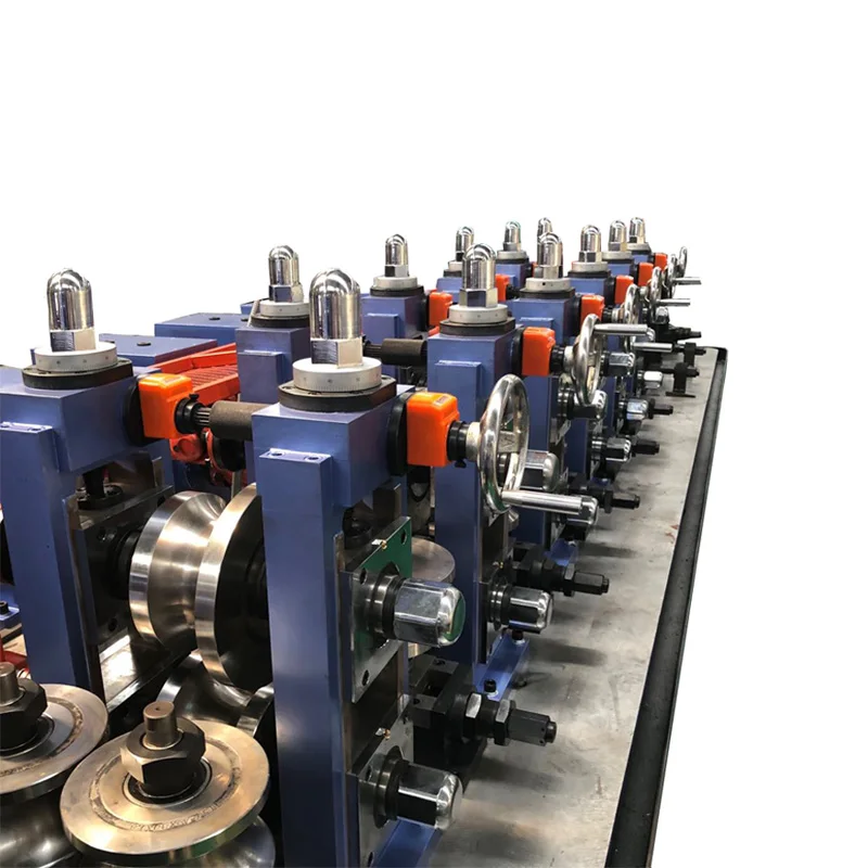 TY50 ladder pipe ERW rectangle steel pipe tube mill making machine