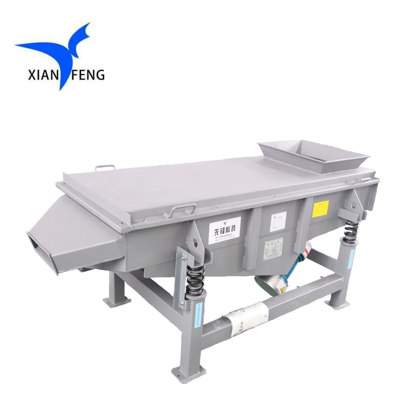 Срок поставки 20 дней/полностью закрытый Строительство/графит древесный уголь Линейный Вибрационный скрининг машина