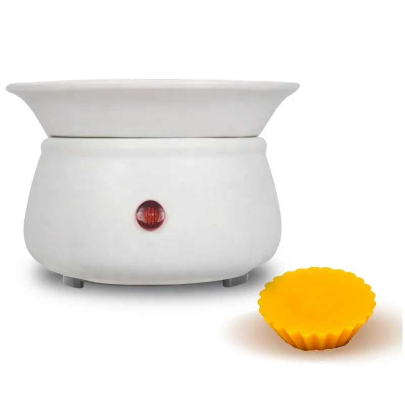 electric aromatherapy wax warmer essential oil burner ceramic hot plate wax melt warmer aroma censer candle jar warmer