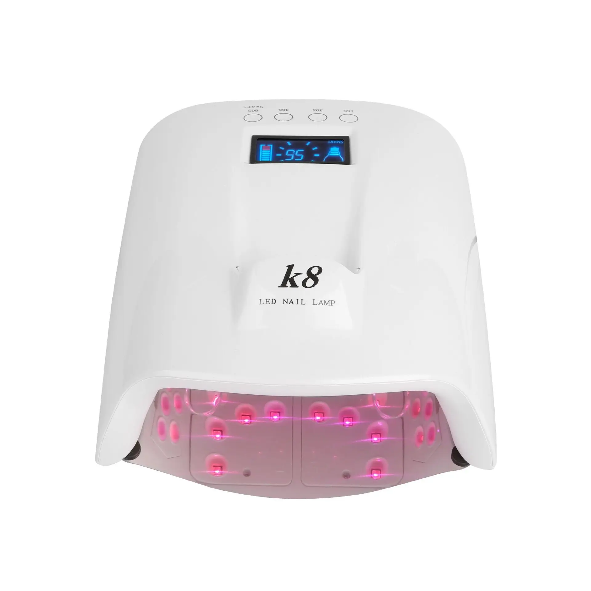 60W k8 UV LED Lamp For All Gels 30 LEDs Dryer Lamp Polish Sun Light Timer 15/30/45s/60s For Nail Dryer