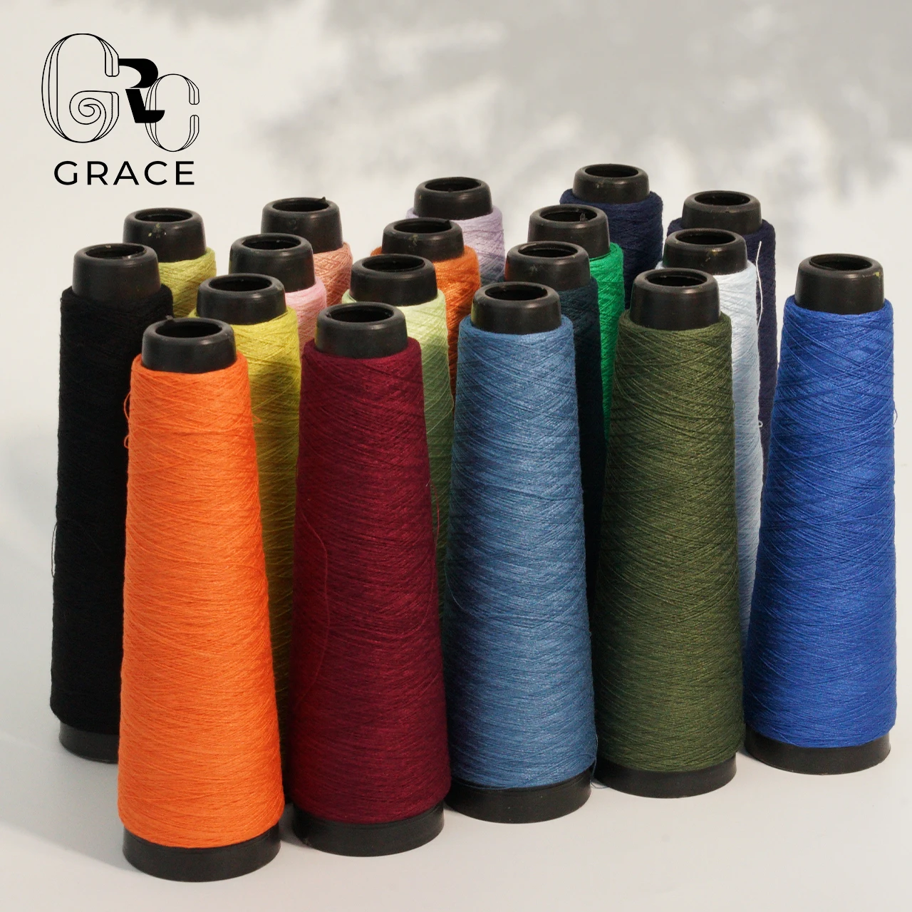 100% вискозная пряжа из вискозы 16s/1Ply окрашенная ледяная шелковая для ткачества и вязания