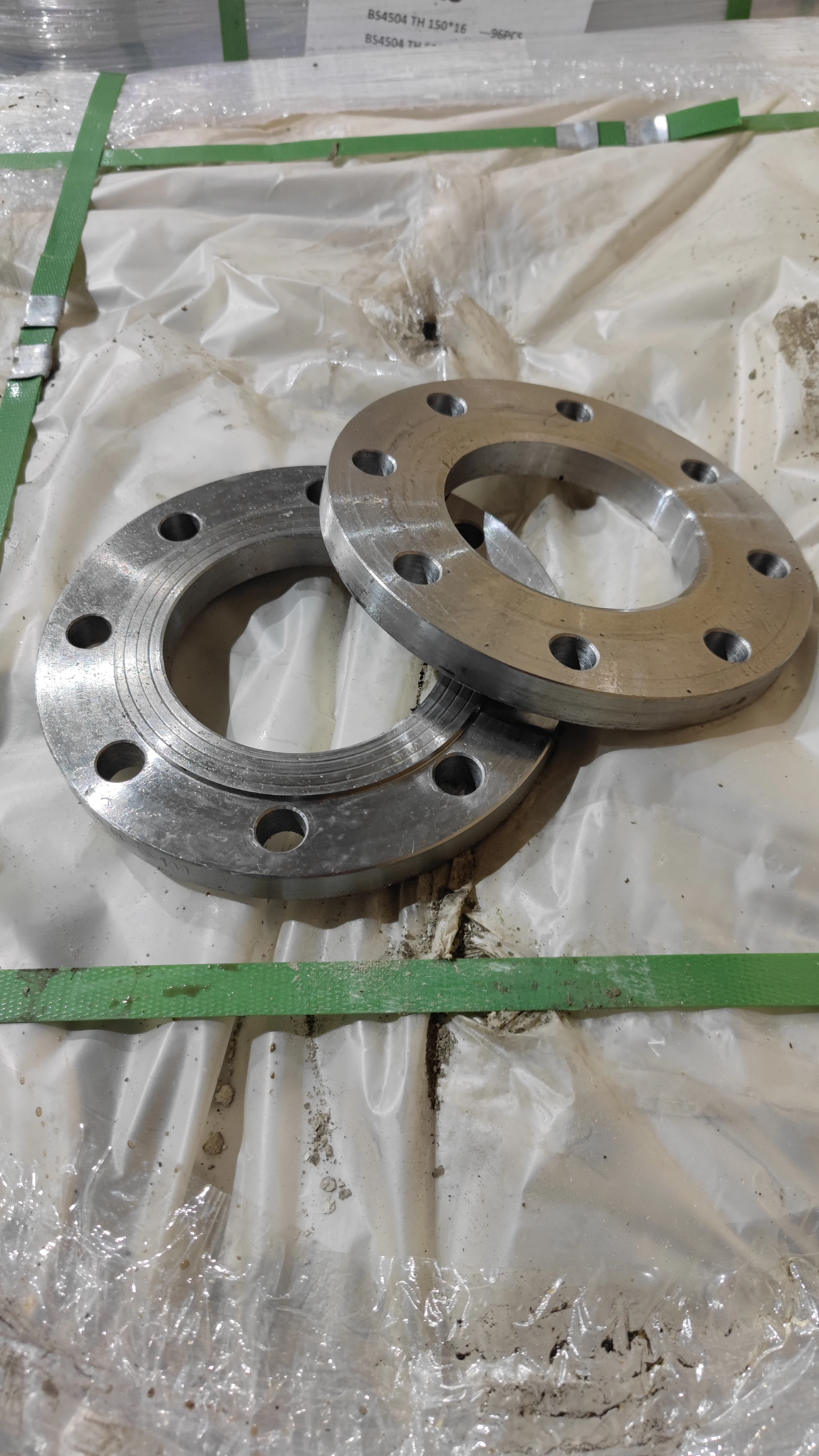 BS4504 PN16 PLRF Carbon Steel forging No Threaded With silk welding flat Flange Blind board DN200