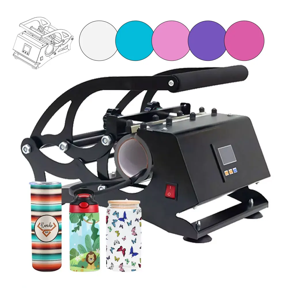 USA warehouse free shipping Tumbler Mug Press Heat Press Machine 20oz 30oz tumblers Sublimation Printing Machine