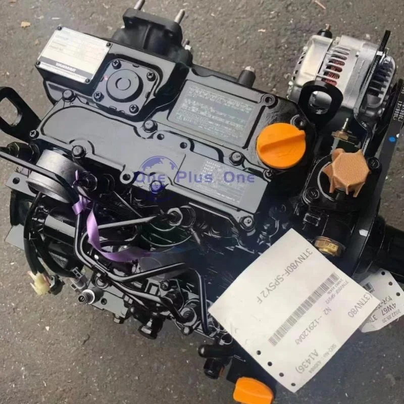 Японский высококачественный оригинальный двигатель 3TNV80F в сборе для Yanmar