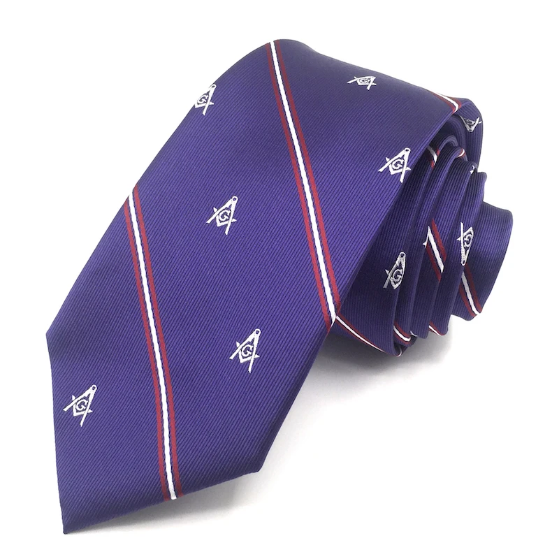 
Гонконгский галстук с логотипом известного бренда, масонский галстук 