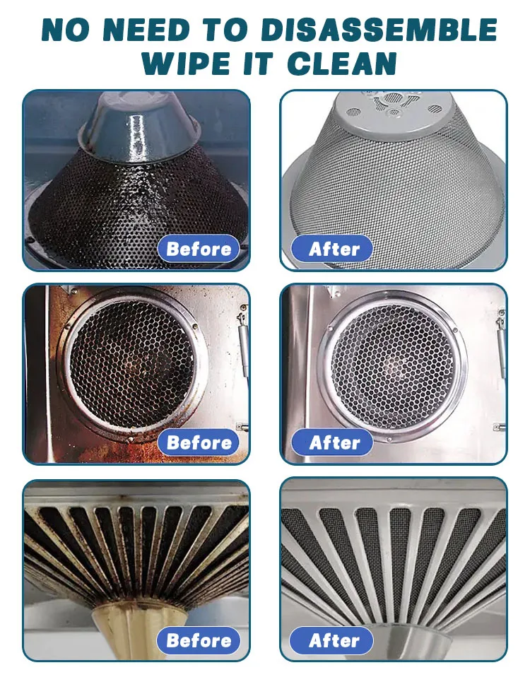 Multi Purpose Foam Eco Friendly Oil Grease Stain Removing Kitchen Spray Bubble Cleaner Drain Hood Stove Kitchen Cleaner Spray