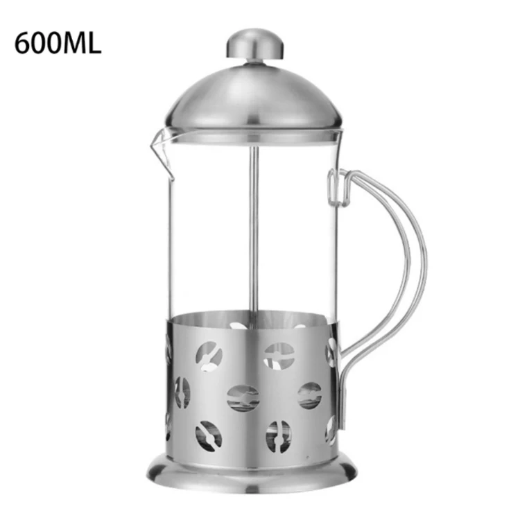 Factory Supply Coffee Press Mug Stainless Steel 201 Coffee Tea Sets Royal