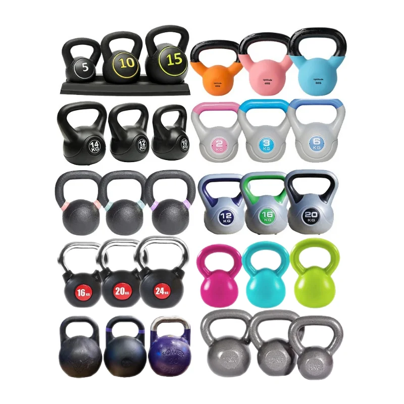 Завод Ergo kettlebell домашний тренажерный зал 8 кг для улучшения здоровья