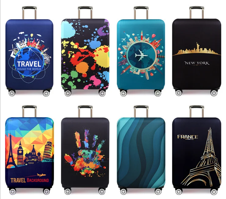 HoJax Long Journey Spandex Stretchy Luggage Suitcase