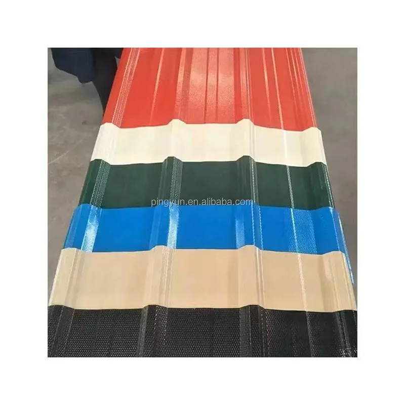 Plain Roof Tiles UPVC Texas Para Techs Precious Lowes/telhas Colonials Pvc/tegole Max 11.8m 30years ISO9001 Pingyun 1070mm T1130