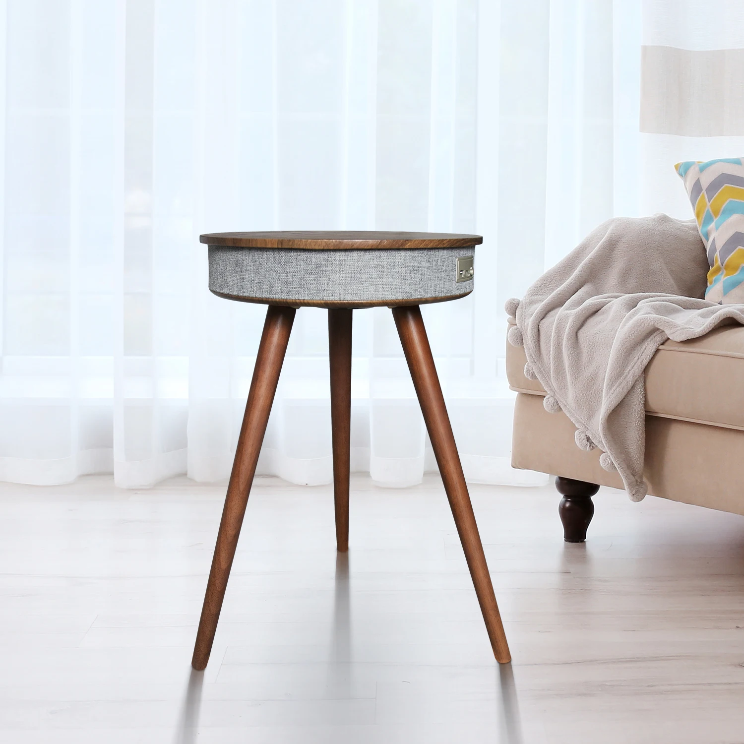 New Arrival High End Table Smart Side Coffee Table table with Wireless Charging and Bluetooth Speaker