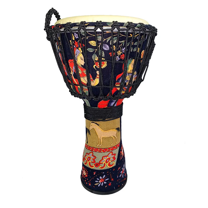 Перкуссия Музыкальные инструменты завязка Веревка Регулируемый Djembe барабан 8 дюймов руки африканские барабаны