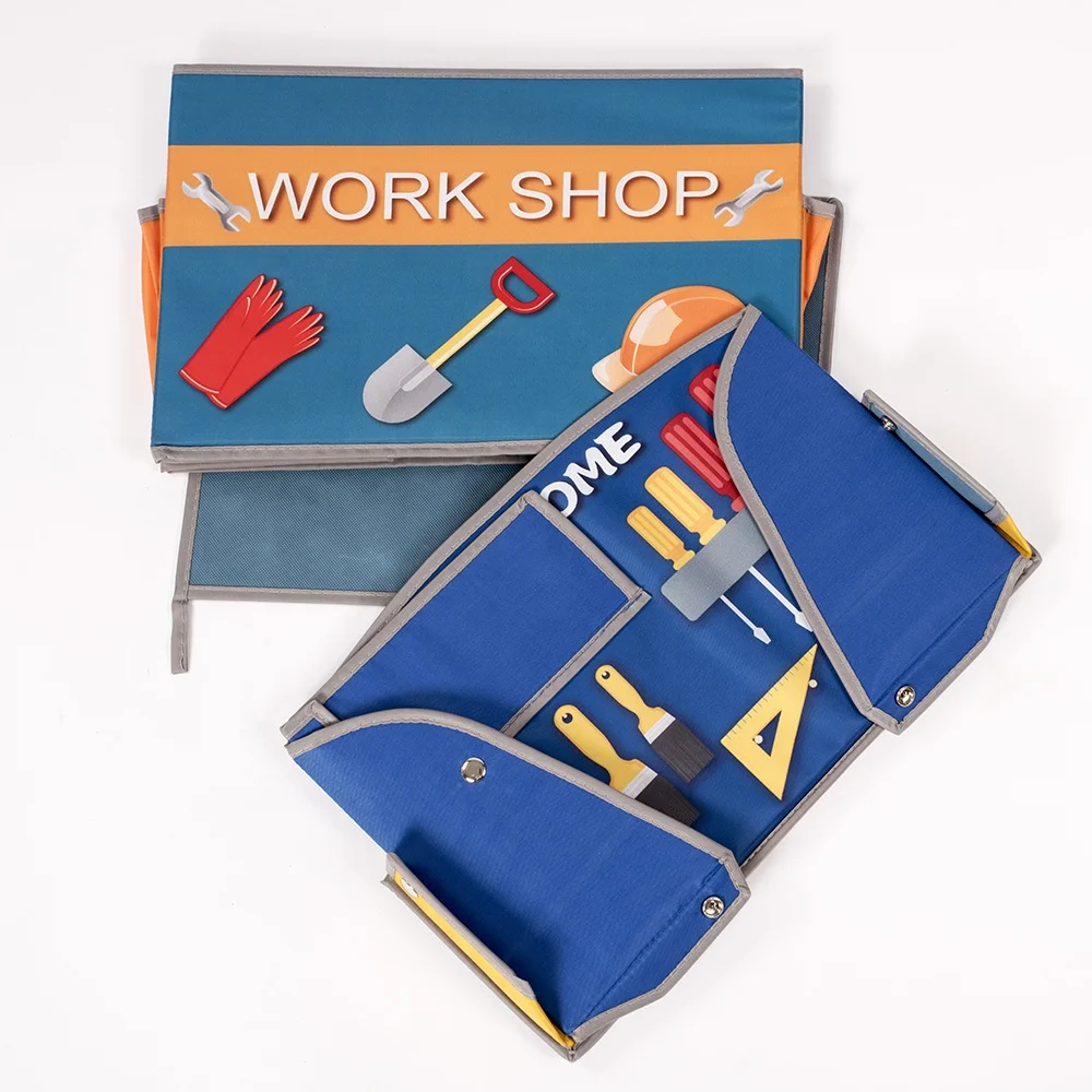 Custom Wholesale Lovely Pink Collapsible Storage Box Decorative Home Kids Toy Foldable Fabric Storage Box