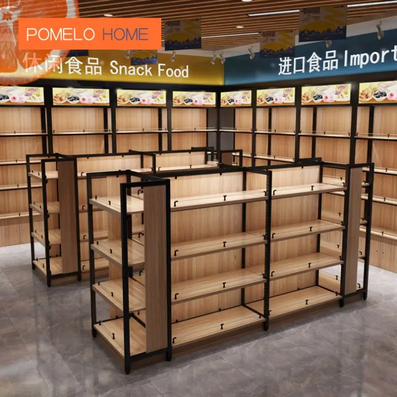 Pomelohome Beauty Supply Store Supermarket Equipment Shelves
