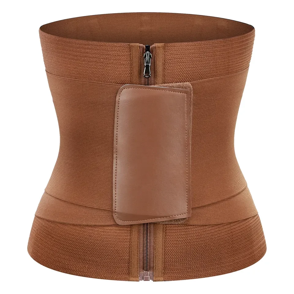 New Type XXL Waist Trainer for Women High Elasticity Gym Belly Band Slimming Corset Belt Yoga Sports Sauna Function Weight Loss