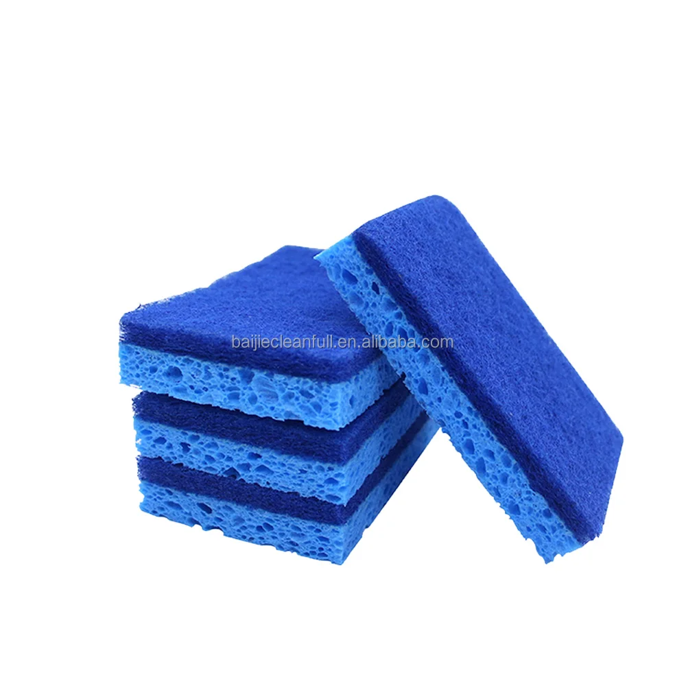 Cellulose Sponge Wholesale Biodegradable Sponge Kitchen Cellulose Sponge Scouring Pad Cellulose