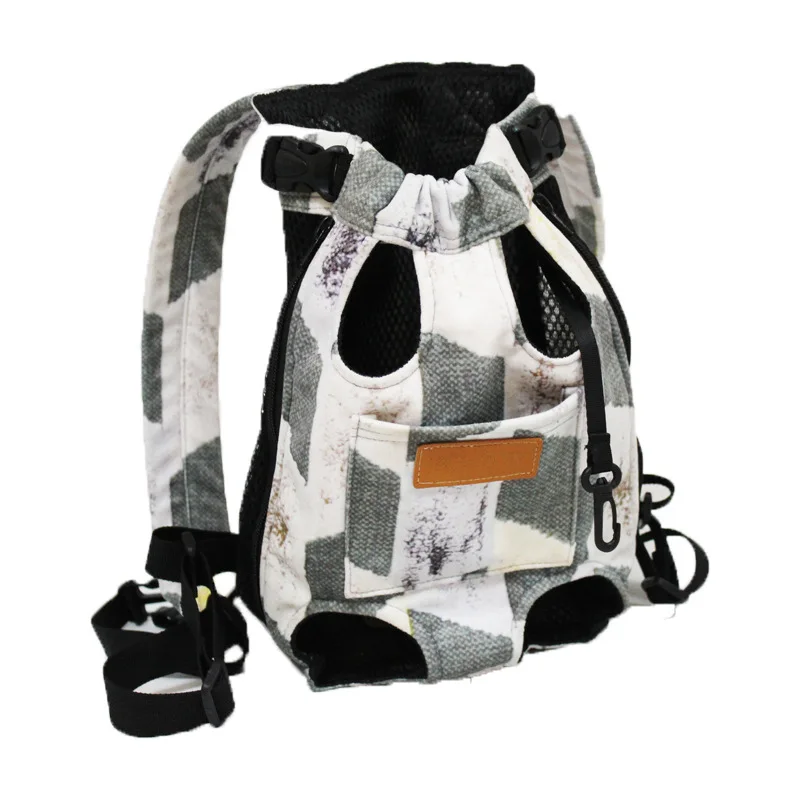 Easy-going Cat Dog Backpack Breathable Pet Carrier Portable Shoulders Bag